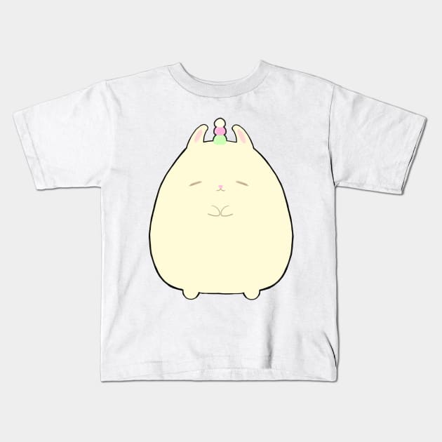 Dango Bunny Kids T-Shirt by CITROPICALL